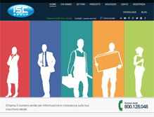 Tablet Screenshot of iscsrl.com